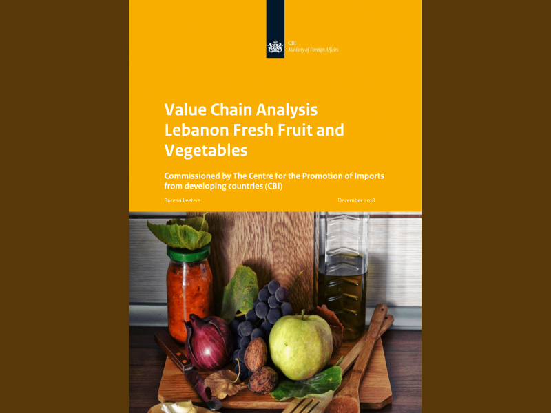 Export Value Chain Analysis Fresh Fruit and Vegetables Lebanon